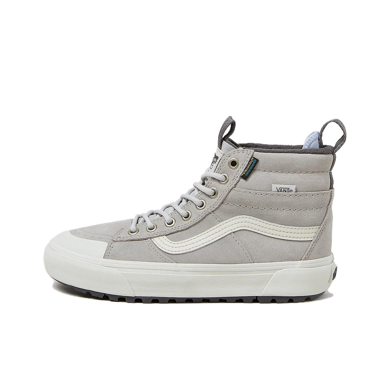 Vans Shoes Sk8-Hi - รองเท้าเดินป่าหุ้มข้อสูง Vans SK8 HI สำหรับทุกเพศ สีเทา