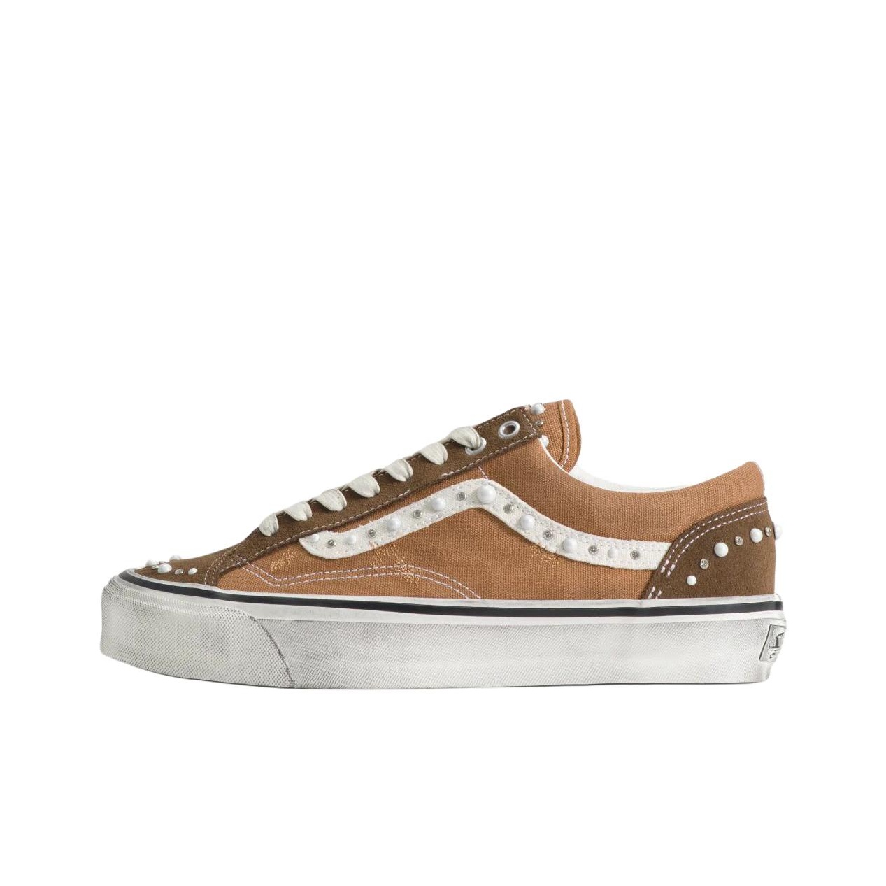 Vans Shoes Old Skool - รองเท้าสเก็ตบอร์ด Vans Premium Old Skool 36