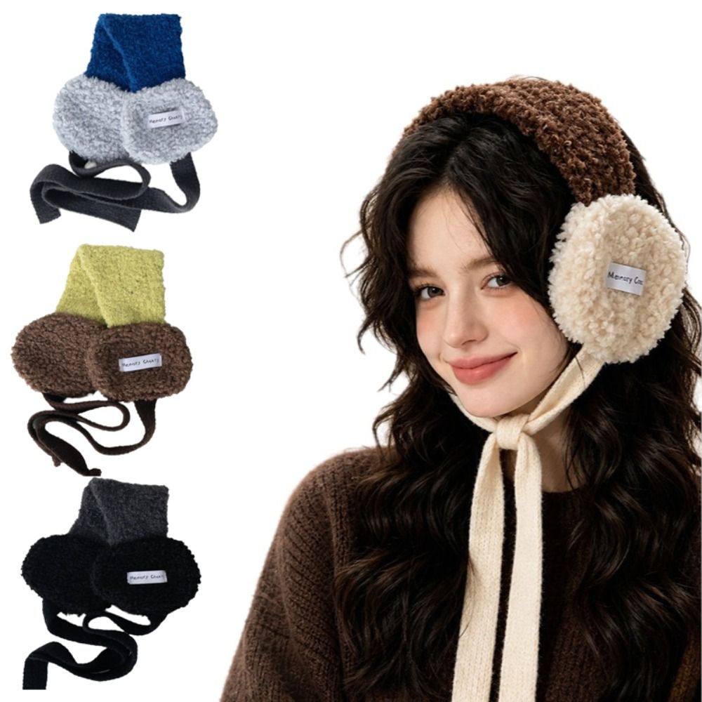 Earmuffs Foldable - ที่ปิดหูแฟชั่นแบบหนา ป้องกันลมและให้ความอบอุ่น ที่ปิดหูพับได้ อุปกรณ์ป้องกันหูสำหรับผู้หญิงและเด็กผู้หญิง