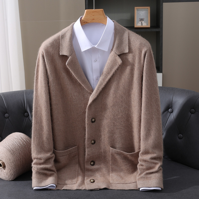 เสื้อคาร์ดิแกนขนมิงค์ใหม่สำหรั - Wool Coat Peacoat บทวิจารณ์และราคา