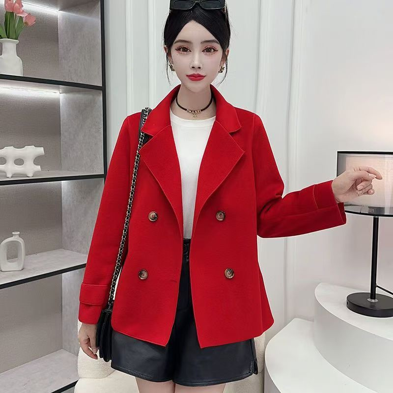 เสื้อโค้ทขนสัตว์สีดำสำหรับฤดูใ - Wool Coat Peacoat บทวิจารณ์และราคา