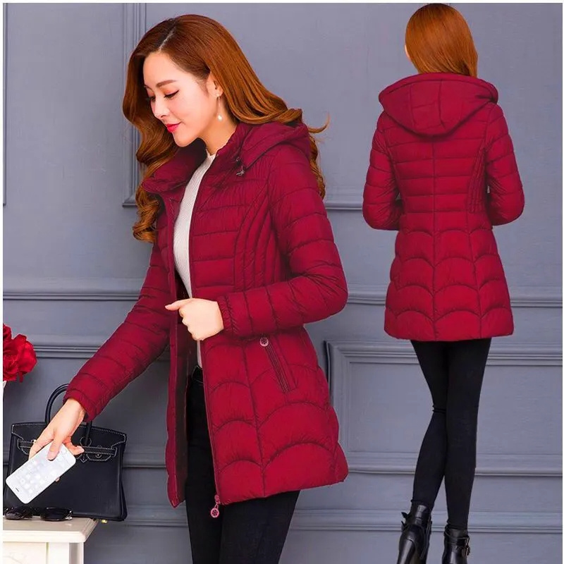 เสื้อโค้ทกันหนาวผู้หญิง แฟชั่น - Down Jacket Packable บทวิจารณ์และราคา