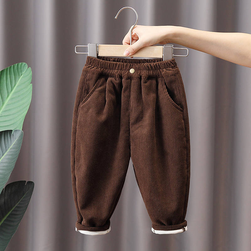 2024 New Boys Thick Corduroy P - Corduroy Pant Warm บทวิจารณ์และราคา