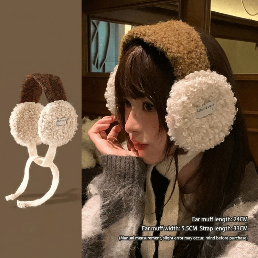 ที่ปิดหูแฟชั่นแบบหนา ป้องกันลม - Earmuffs Foldable บทวิจารณ์และราคา