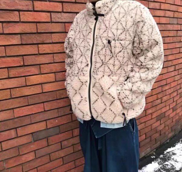 เสื้อแจ็คเก็ตแขนยาวมีซิปผ้าฟลี - Wool Coat Peacoat บทวิจารณ์และราคา