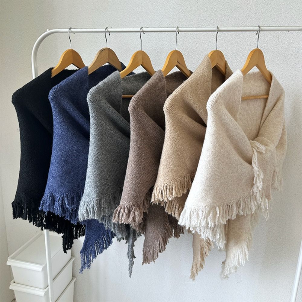 คุณภาพสูงฤดูหนาวผ้าคลุมไหล่สาม - Shawl Wrap Winter บทวิจารณ์และราคา